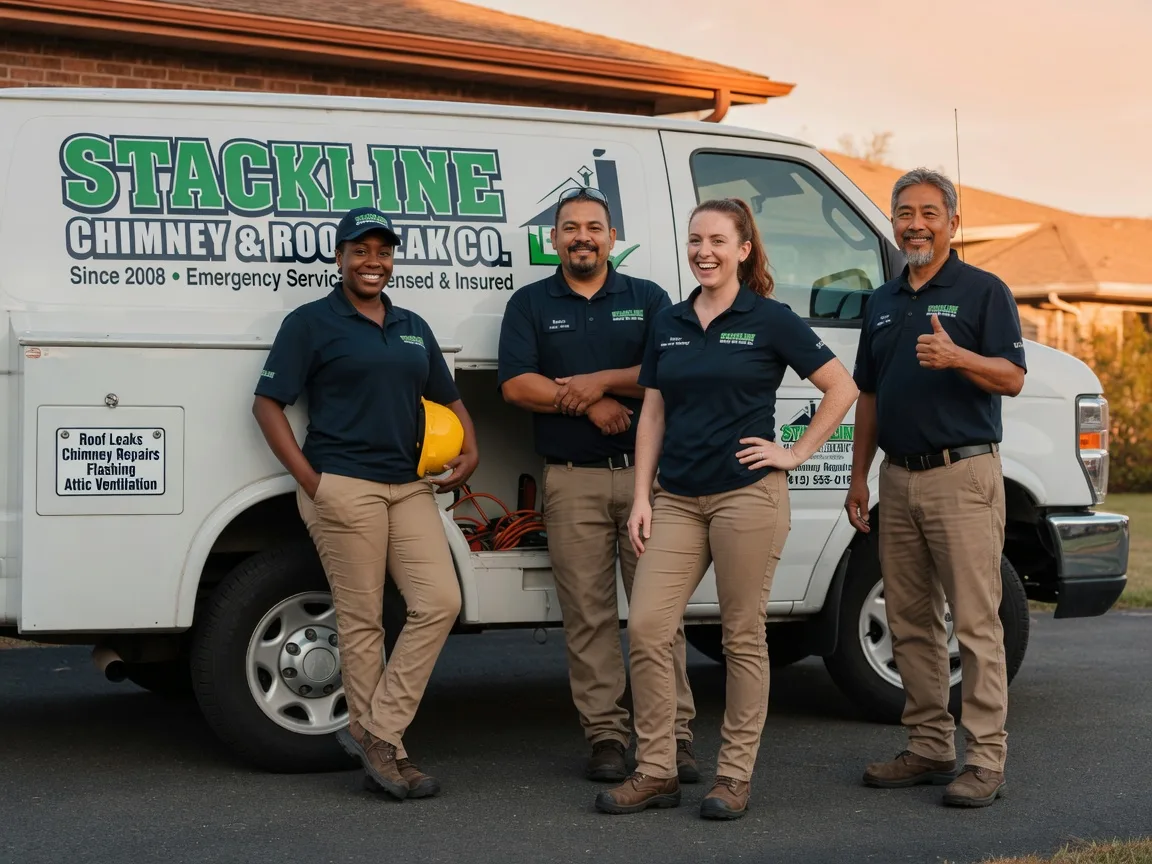 Chimney flashing repair company in Thornburg, IA